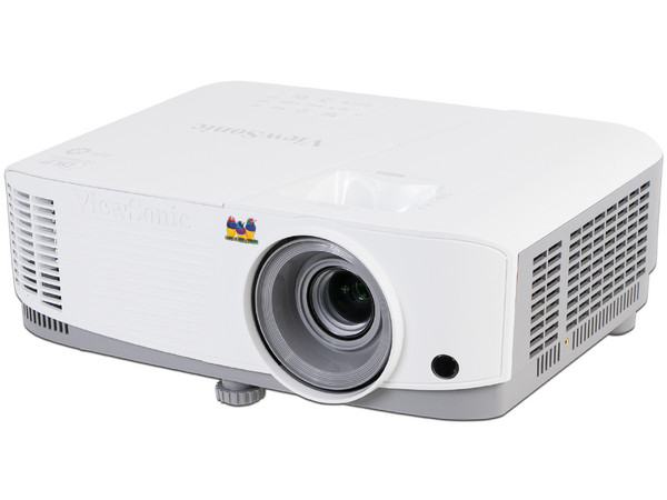 Proyector LED ViewSonic PA503S, DLP, Resolución SVGA (800 x 600), Imagen de hasta 300", Tecnología SuperColour, Contraste Dinámico 22.000:1, 3,800 ANSI-Lumens, Modo ECO, HDMI, Bocina Integrada, Color Blanco.