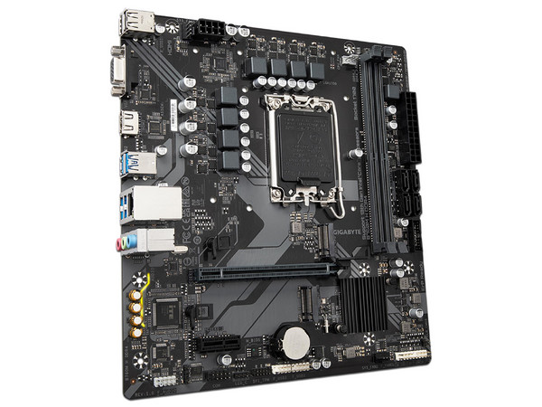 T. Madre Gigabyte B760M H DDR4: Chipset Intel B760,Soporta: Procesadores Intel Core de 13 y 14 Generación, Socket LGA 1700,Memoria: DDR4 3200/2933/2400MHz, 64GB Máx,Integrado: AudioHD, Red, USB y SATA 3.0, M.2,Micro-ATX, Ptos: 1xPCIE4.0x16. - imagen 3