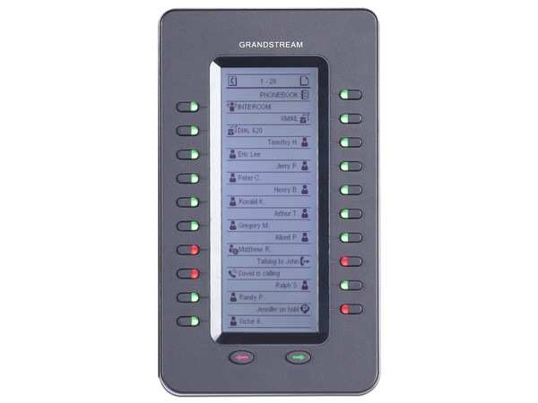 Módulo de expansión Grandstream con 20 teclas y 40 registros BLF.