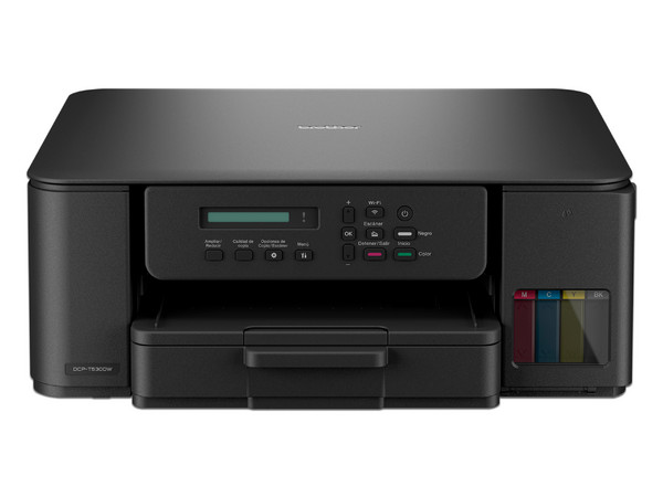Multifuncional Brother InkBenefit Tank BRO-DCPT530DW, Sistema de Tanques de Tinta, Impresora, Copiadora y Escáner, Wi-Fi, USB.