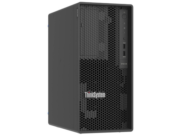 Servidor Lenovo ThinkSystem ST50 V3: Procesador Intel Xeon E-2414 (hasta 4.5 GHz), Memoria de 16GB DDR5, S.O. No Incluido.