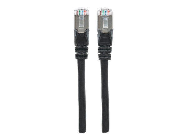 Cable de red INTELLINET, Cat6a, UTP, RJ-45 (M-M), 3m, Negro. - imagen 2