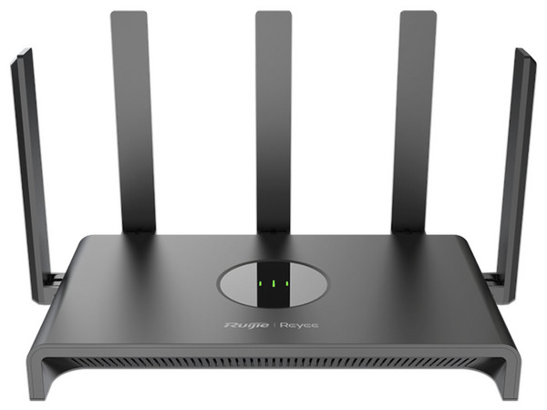 Router Inalámbrico Ruijie RG-EW1300G de Doble Banda, Wireless AX (Wi-Fi 6), hasta 867 Mbps, Color Negro.