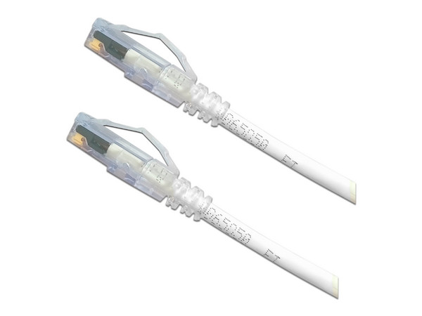 Cable de Parcheo Beldem CAD1109010, UTP Cat6A, RJ-45, Calibre 28AWG, 3m. Color Blanco. - imagen 2