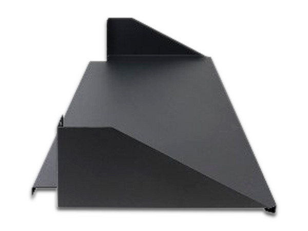 Charola lisa para Rack Brobotix de 510 x 274 mm, 2U, hasta 20kg. Color Negro. - imagen 3