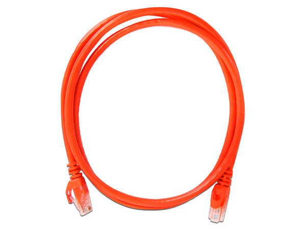 Cable Patch Enson P6012O, RJ-45 a RJ-45 (M-M), Cat6, 24 AWG, 1.2m, Color Naranja.