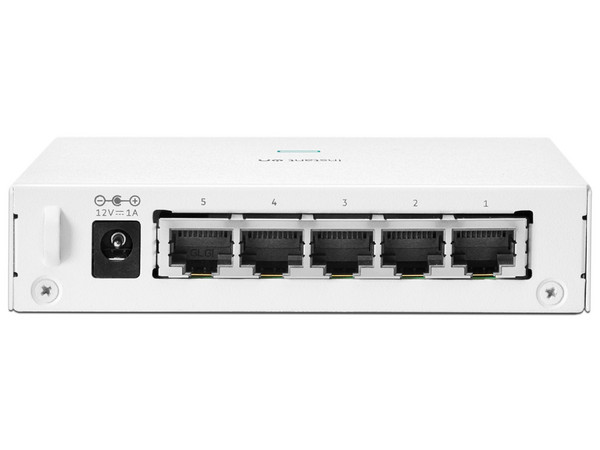 Switch HPE Aruba Networking Instant On 1430, 5 Puertos RJ-45 10/100/1000 Mbps, Color Blanco. - imagen 2