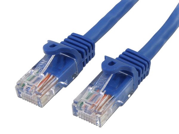 Cable de Red StarTech Cat5e, 1 m. Color Azul.