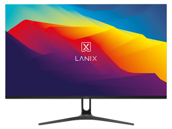 Monitor LED Lanix LX240 de 23.8", Resolución 1920 x 1080 (Full HD 1080p), 8 ms, 100Hz, Color Negro.