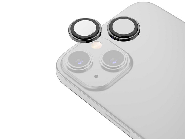 Mica Vidrio MYBAT CamShield para iPhone 15/15 PLUS, Negro, Vidrio Templado 9H, Recubrimiento Nano, Protección Anti Fragmentación.