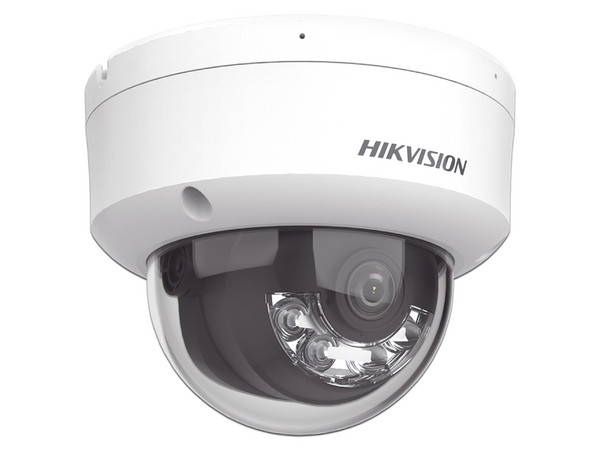 Cámara de vigilancia IP Tipo Domo Hikvision DS-2CD1123G2-LIU(F), 2MP, 1920 x 1080, IR de hasta 30m, IP67, PoE.