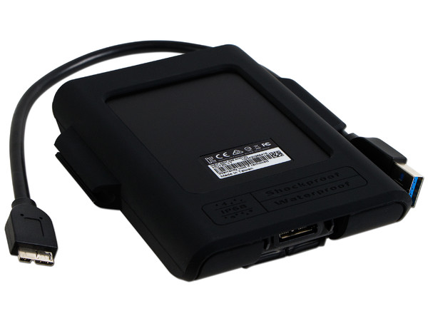 Disco Duro Portátil ADATA HD720 de 1TB a prueba de polvo, agua y golpes, USB 3.0. Color Negro - imagen 2