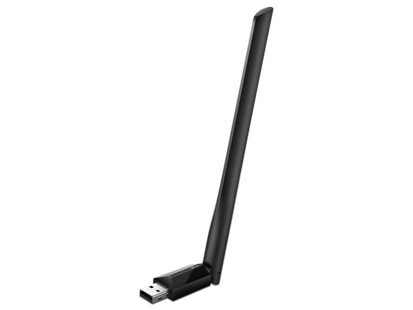 Adaptador Inalámbrico USB TP-Link Archer T2U Plus AC600 de doble banda, Wireless AC (Wi-Fi 5), hasta 600Mbps, antena de alta ganancia, USB.