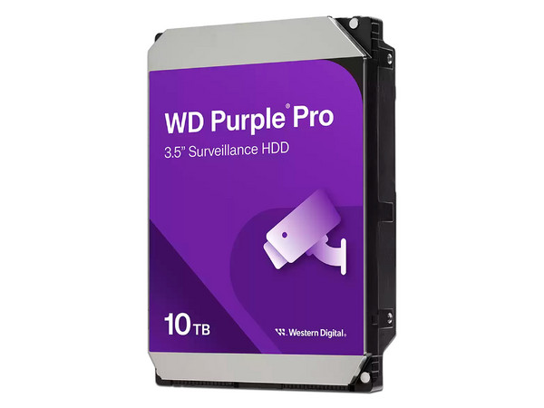 Disco Duro Western Digital WD Purple Pro de 10TB, 7200RPM, 3.5", SATA III (6GB/s).