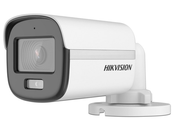 Cámara Tipo Bullet Hikvision DS-2CE10KF0T-FS de 5MP, 2960 x 1665, IR hasta 20m, IP67.