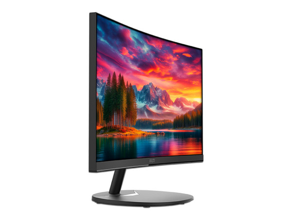 Monitor Curvo MSI PRO MP2412C de 23.6", Resolución 1920 x 1080 (Full HD 1080p), Anti Flicker, 1ms, 100Hz, Bocinas Integradas, Color Negro. - imagen 3