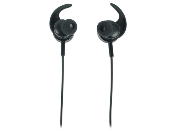 Audífonos manos libres Perfect Choice Mizzik con micrófono desmontable, USB-C. Color Negro.