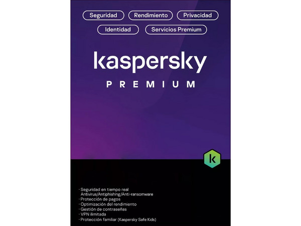 Antivirus Kaspersky Premium, 3 Dispositivos, 1 Año. - imagen 2