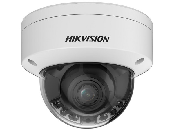 Cámara IP Tipo Domo Hikvision DS-2CD3746G2HT-LIZSU de 4MP (2688 x 1520), Lente de 2.7mm, IR hasta 40m, IP67, Color Blanco. - imagen 2