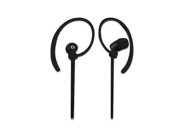 Audífonos alámbricos MobieFree Sport, 3.5mm, Color Negro.