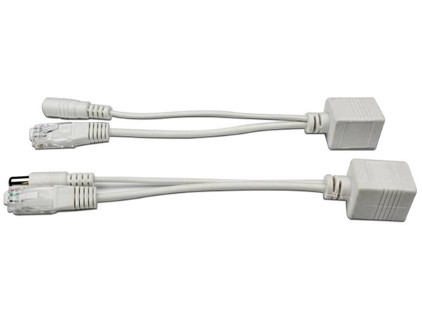 Splitter Provision-ISR DCOE-01, de PoE a Ethernet + DC 12V para cámaras NO-PoE.