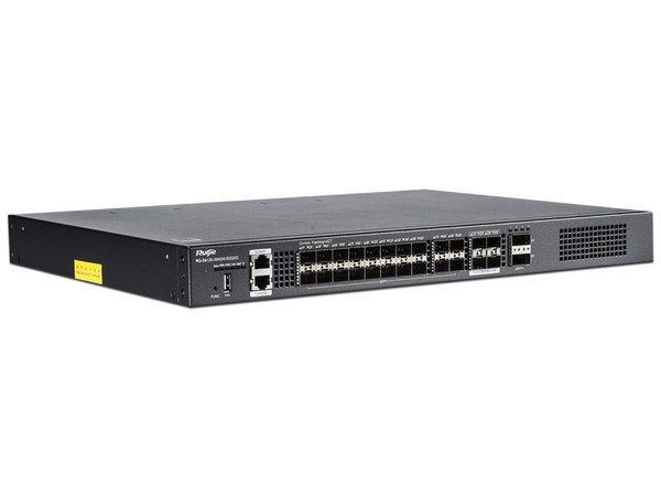 Switch Administrable Ruijie RG-S6120-20XS4VS2QXS, 20 Puertos SFP+, 4 Puertos SFP, 2 puertos QSFP+, Color Negro. - imagen 2