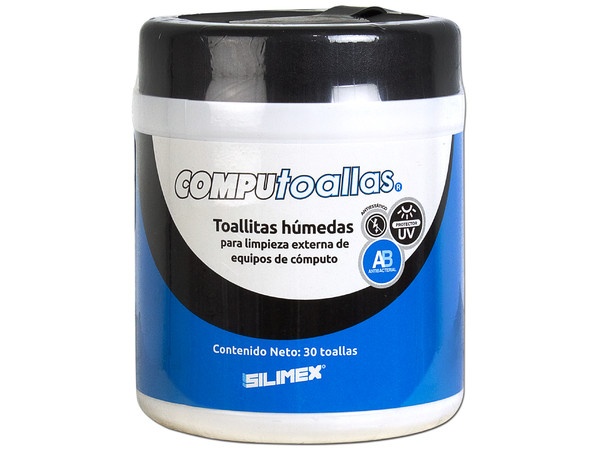 Toallas húmedas limpiadoras Silimex, para uso exclusivamente externo, 30pzs. - imagen 2