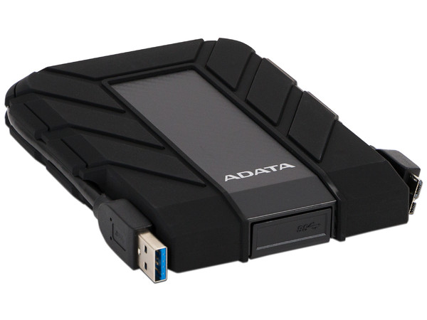 Disco Duro Portátil ADATA DashDrive Durable HD710 Pro de 2TB  a prueba de agua y golpes, USB 3.0. Color Negro.