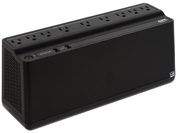 Back-UPS APC BE850M2-LM de 850VA (450 Watts) con 9 contactos NEMA 5-15R, USB.