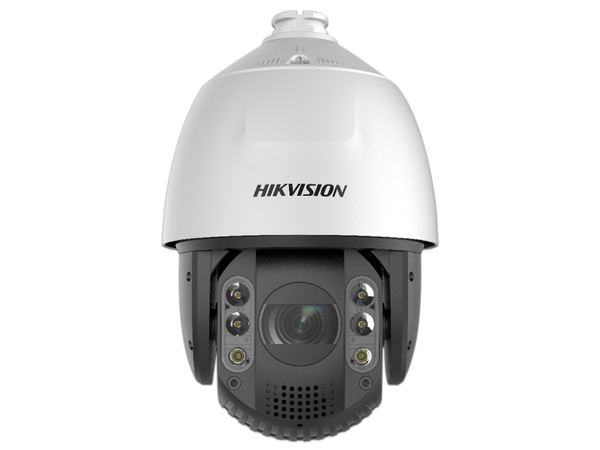 Cámara IP Tipo Domo PTZ Hikvision DS-2DE7A425IW-AEB(T5) de 4MP, 25X Zoom, IR de hasta 200m, Autoseguimiento 2.0, IP66, Hi-PoE.