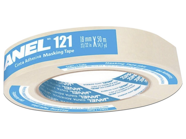 Cinta Janel tipo Masking 121, 18 x 50. 1Pieza