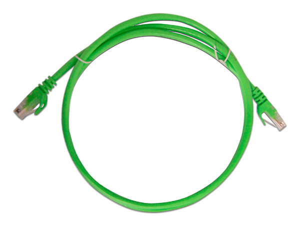 Cable de Red Enson PRO-II P6012E, RJ45 Cat6, longitud 1.2m. Color Verde.