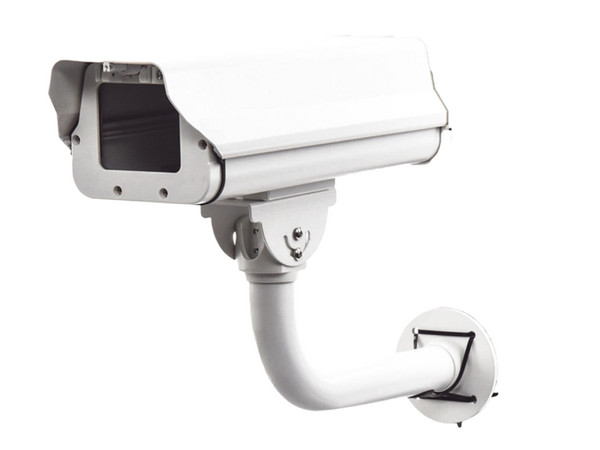 Gabinete de aluminio para cámara  tipo bala, IP66. Color Blanco. - imagen 2