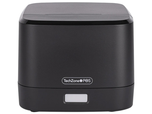 Impresora Térmica Para Punto de Venta TechZone TZPOIMT01, 203 DPI, Interfaz RJ-11, Color Negro.