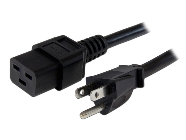 Cable de alimentación NEMA 5-15P a C19 de 90cm