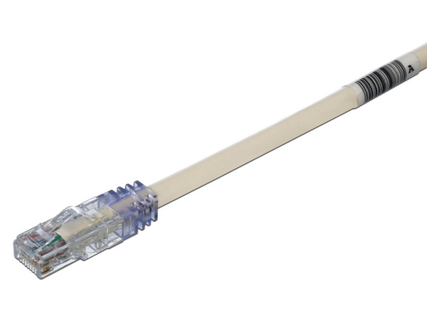 Cable de Red UTP Panduit, Cat6a, 2.1m, 24AWG. Color Blanco - imagen 2