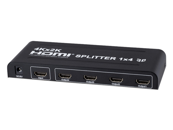 Video Splitter HDMI Provision-ISR PR-SP104(4K) de 4 Salidas HDMI, Soporta Vídeo Ultra HD 4K.