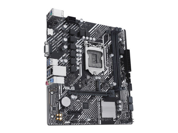 T. Madre ASUS PRIME H510M-K R2.0, Chipset Intel H510,Soporta: Core de 11va y 10ma generación, Socket 1200,Memoria: DDR4 3200(OC) / 2666 / 2133 MHz , 64GB Max,Integrado: AudioHD, Red, USB 3.0 y SATA 3.0, M.2,Micro-ATX, Ptos: 1xPCIEx16, 1xPCIEx1. - imagen 3