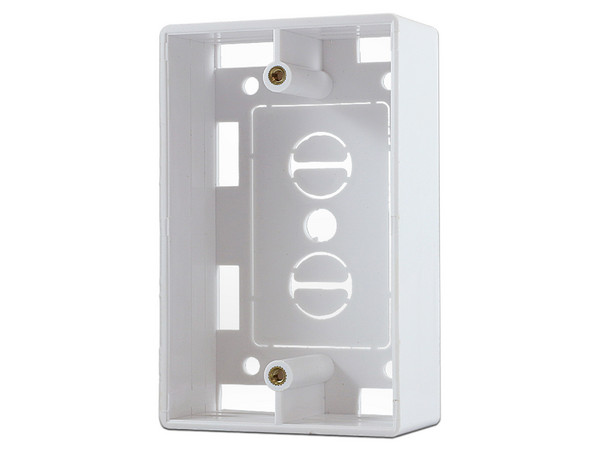 Caja Plástica Enson ENS-947 con Tapa Ciega de Plástico para Montaje en Pared o Techo de 115 x 72 x 36.2mm. Color Blanco. - imagen 3