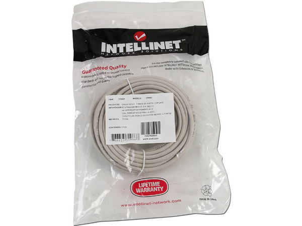 Cable Patch Cat 5e UTP, Gris 7.6m. - imagen 2