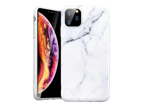 Funda ESR Marmol para iPhone 11 PRO. Color Blanco.