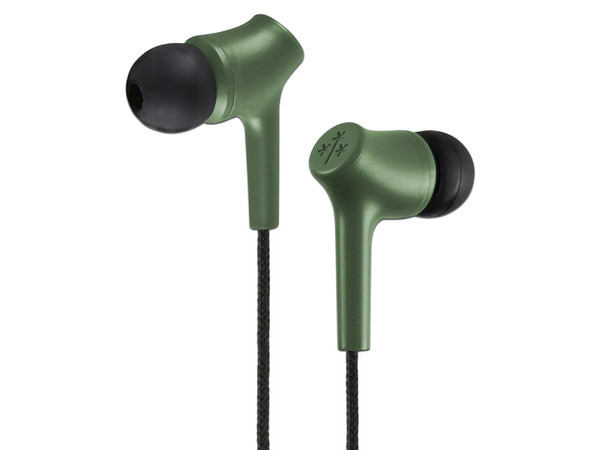 Audífonos Hune Bosque, Respuesta de frecuencia 20Hz-20kHz, 3.5mm. Color Verde.