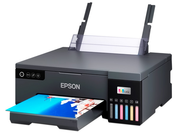 Impresora Fotográfica Epson EcoTank L8050 con Sistema de Tanques de Tinta, Resolución hasta 5760 x 1440 dpi, Wi-Fi, USB. - imagen 2