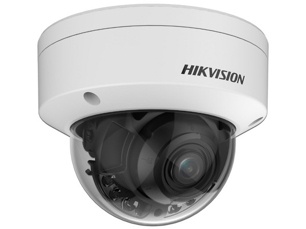 Cámara IP Tipo Domo Hikvision DS-2CD3746G2HT-LIZSU de 4MP (2688 x 1520), Lente de 2.7mm, IR hasta 40m, IP67, Color Blanco. - imagen 3