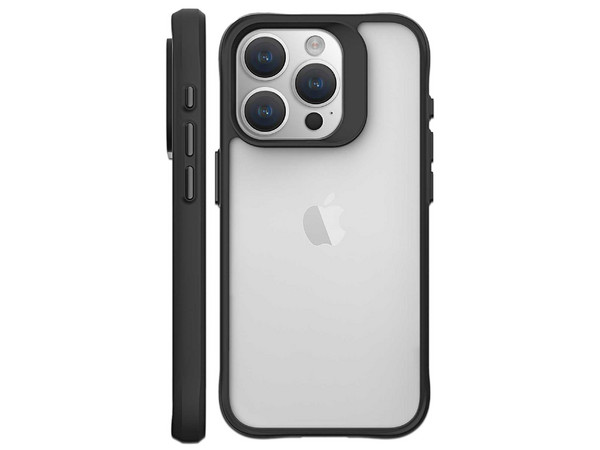 Funda TEKKU TK-01-008-019-01 Combat para iPhone 15 PRO MAX, Color Negro Transparente. - imagen 3