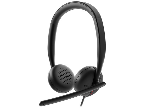 Audífonos Dell Pro Estéreo, Diadema Alámbricos, 2.0m, Biauricular, USB. Color Negro