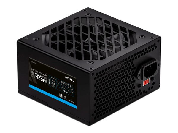 Fuente de Poder Acteck Blazar Evo FT700E de 700W, ATX. Color Negro. - imagen 3