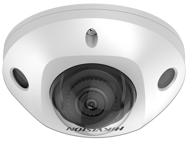 Cámara IP Tipo Domo Hikvision DS-2CD3566G2-IS(H) de 6MP, IR de hasta 30m, IP67, IK08, PoE.