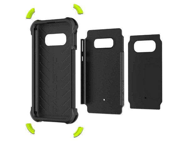 Funda de Uso Rudo Ballistic TJ para Samsung Galaxy S10. Color Negro. - imagen 3