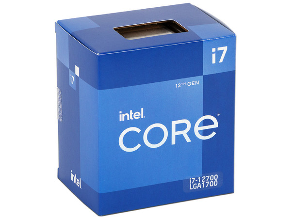 Procesador Intel Core i7-12700 de Doceava Generación, 2.1 GHz (hasta 4.8 GHz), Socket 1700, Caché 25 MB, 12-Core, 10nm.